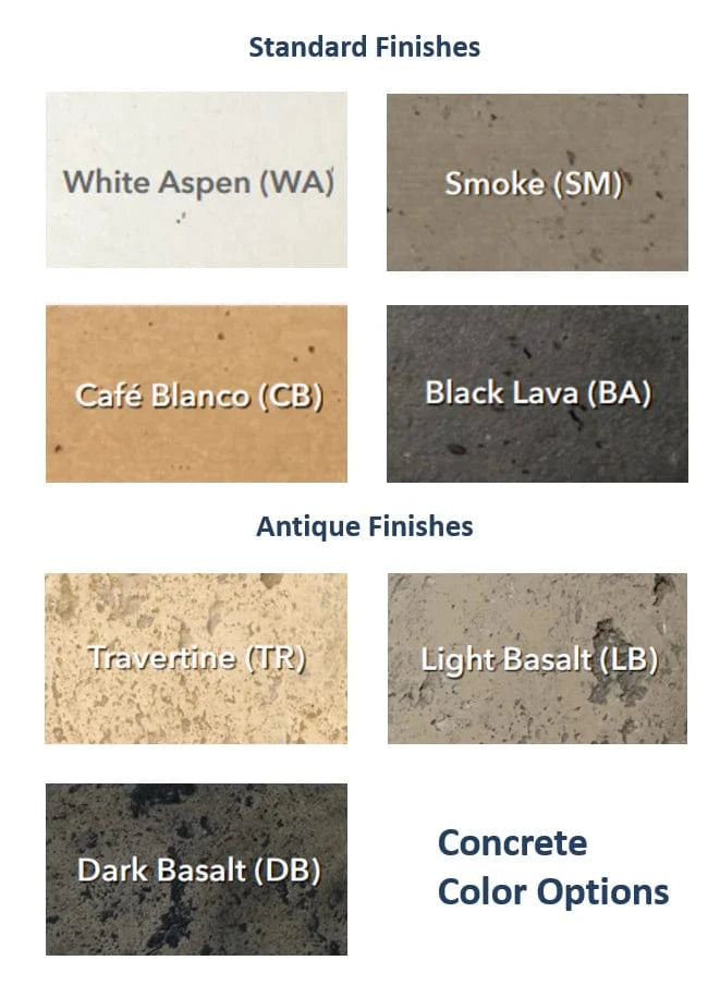 American Fyre Designs Fire Pit Tables American Fyre Designs - Contempo Smoke with Tank Drawer - Liquid Propane - 52"