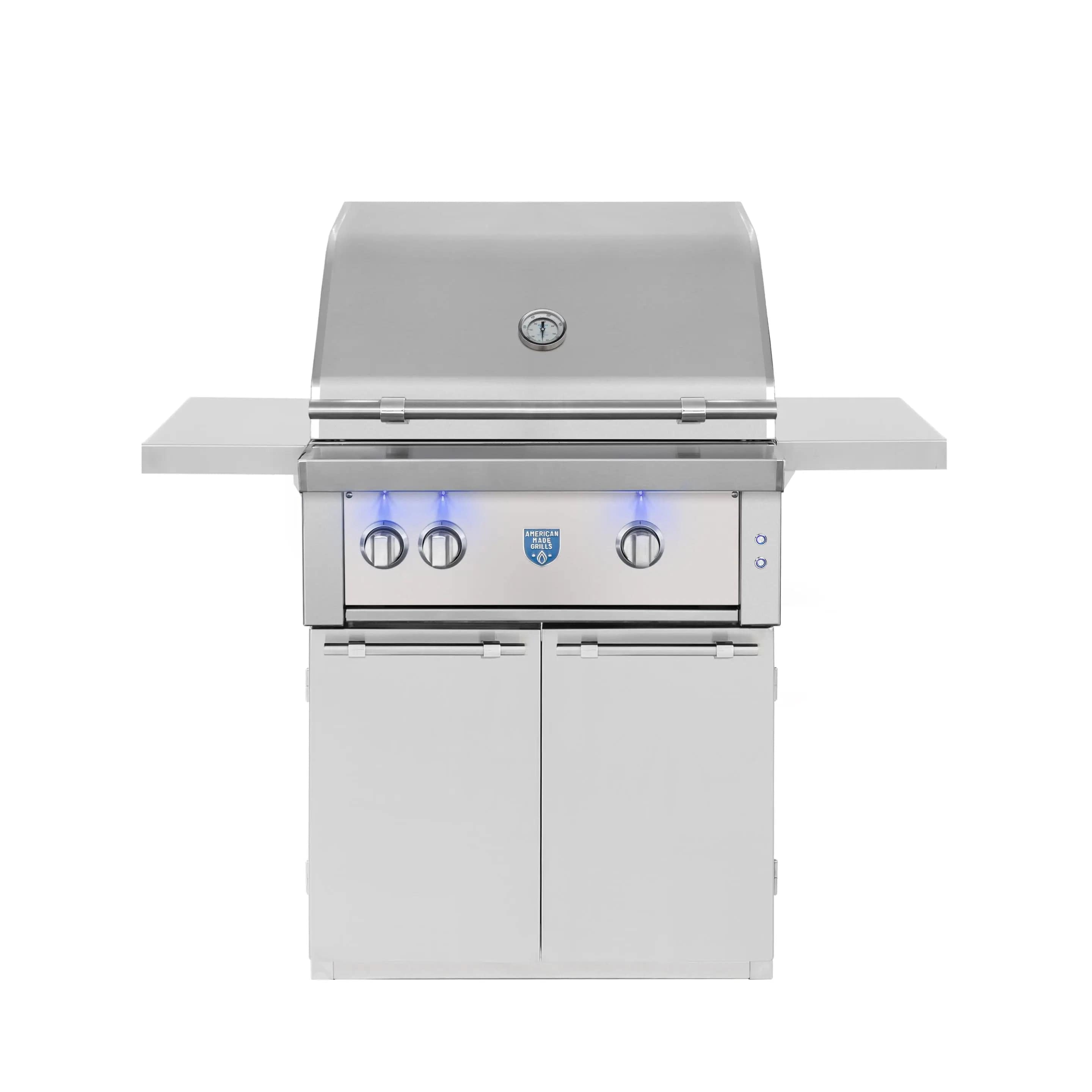 American Made Grills Liquid Propane Grill American Made Grills Estate 30-Inch Freestanding Outdoor Grill - Liquid Propane