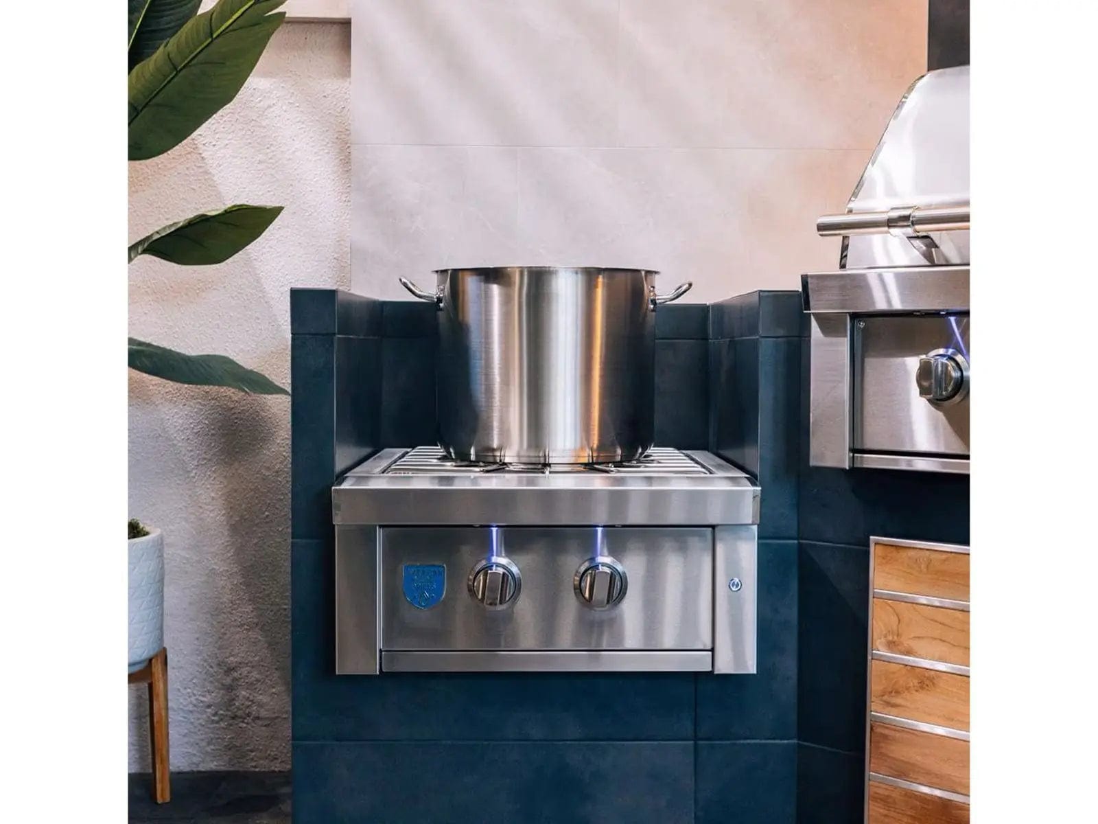 American Made Grills Natural Gas Grill American Made Grills - Atlas Power Side Grill Burner - Natural Gas