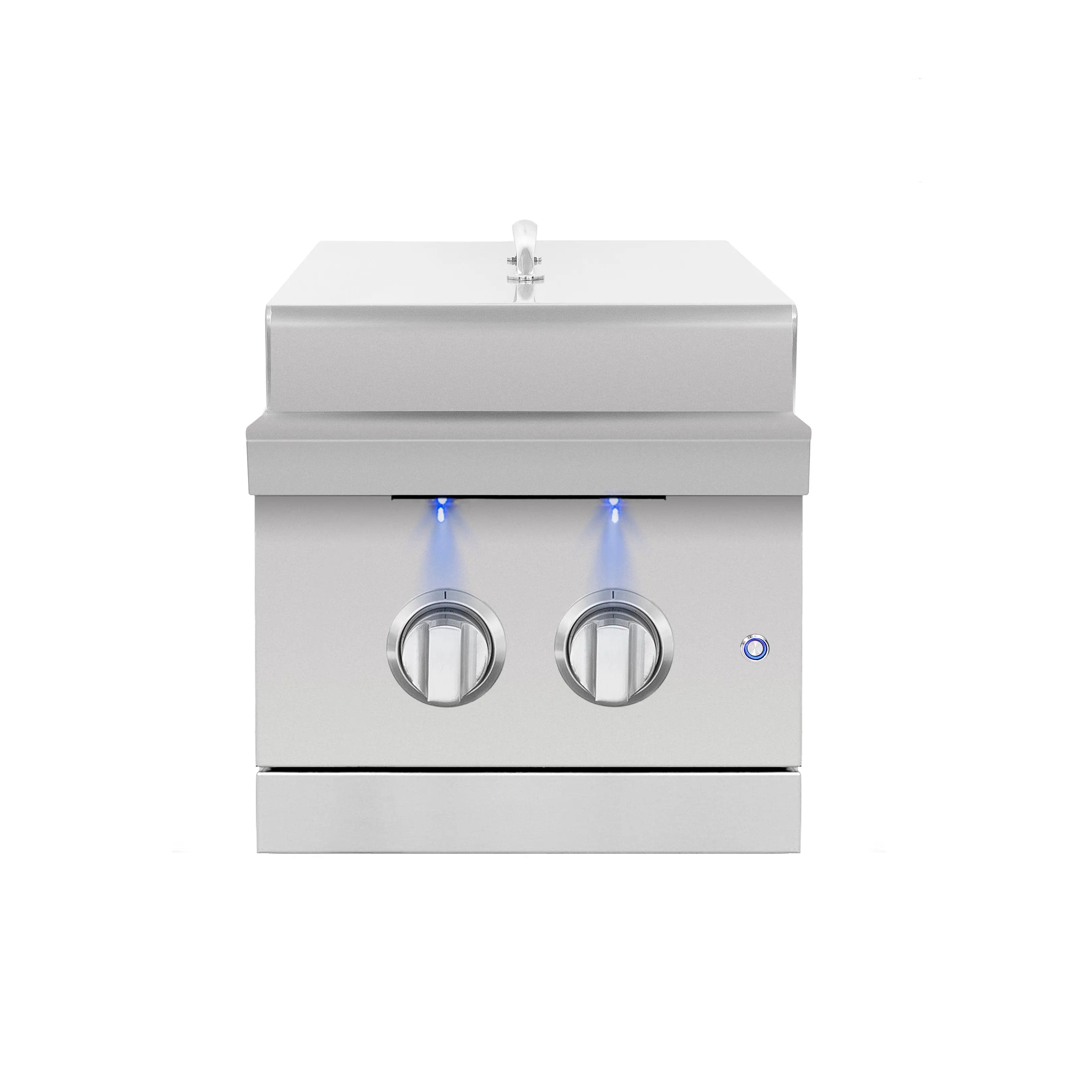 American Made Grills Natural Gas Grill American Made Grills Encore Double Side Grill Burner Natural Gas