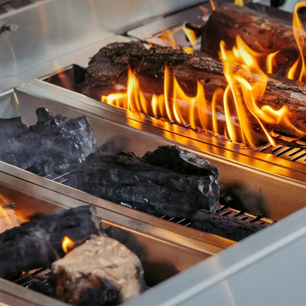 American Made Grills Natural Gas Grill American Made Grills Muscle 36-Inch Hybrid Built-in Grill - Natural Gas