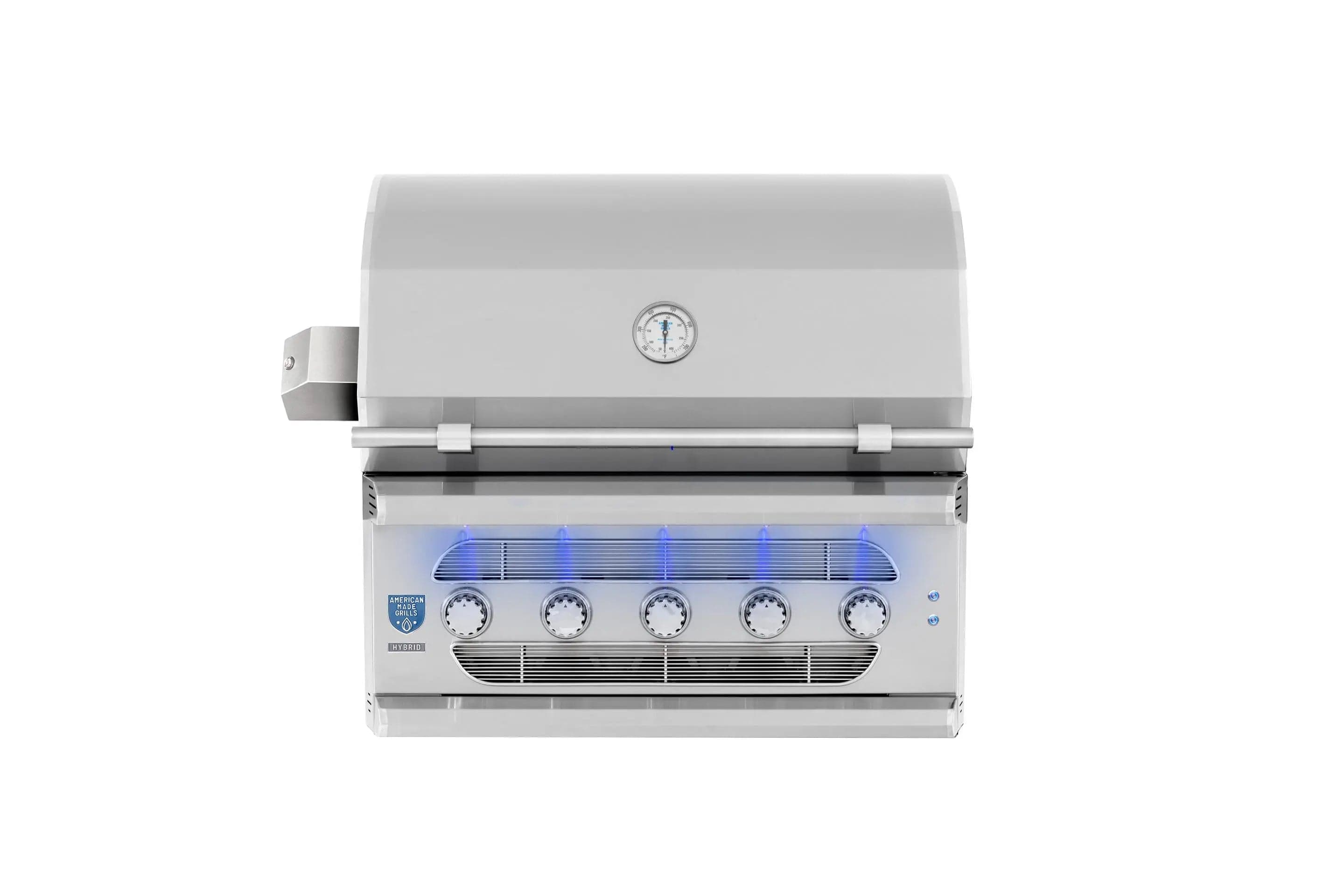 American Made Grills Natural Gas Grill American Made Grills Muscle 36-Inch Hybrid Built-in Grill - Natural Gas