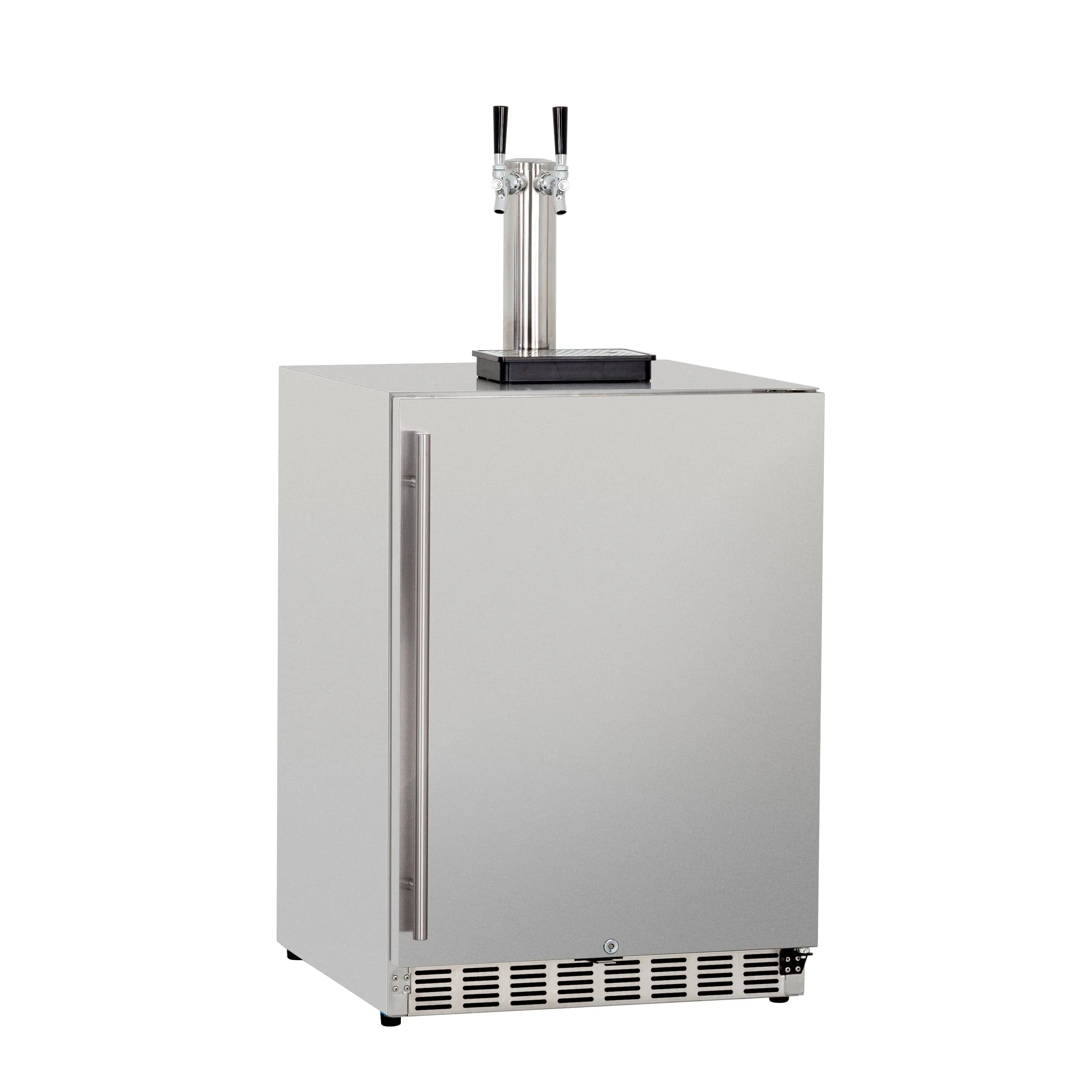 American Made Grills Outdoor Kegerator American Made Grills - 6.6c Deluxe Double Tap Outdoor Kegerator