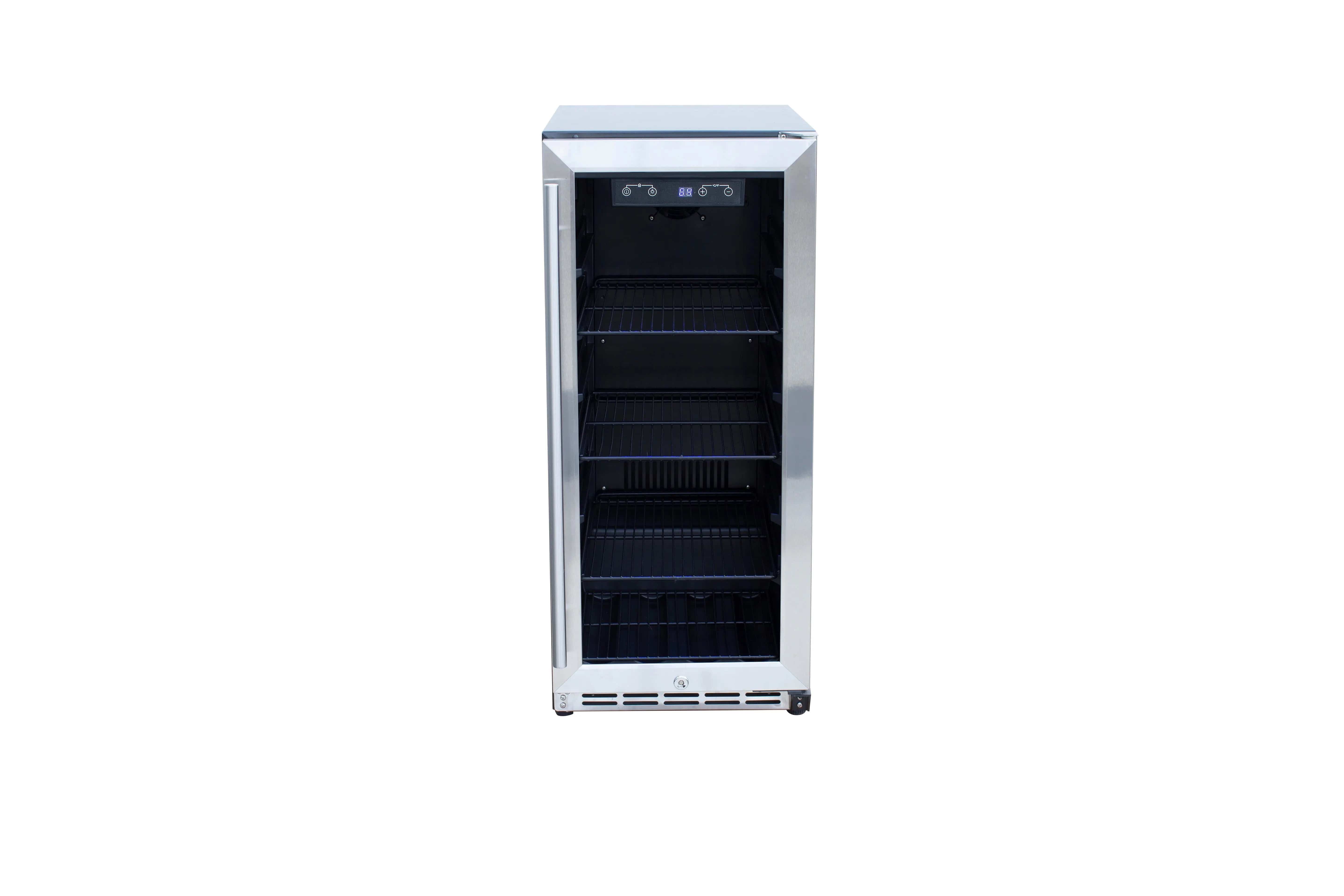 American Made Grills Outdoor Refrigerators American Made Grills - 15" Outdoor Fridge w/Glass Door