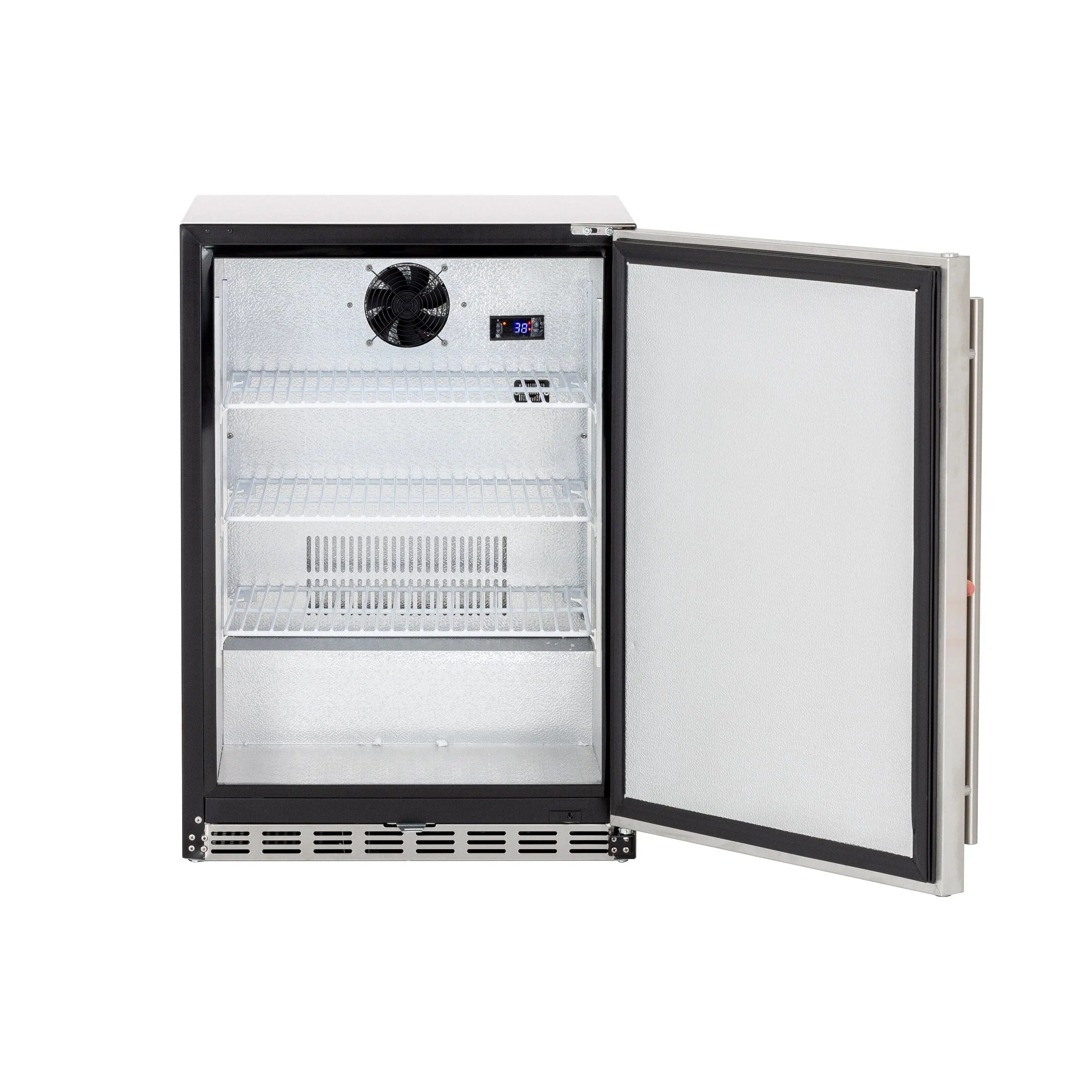 American Made Grills Outdoor Refrigerators American Made Grills - 15" Outdoor Fridge w/Stainless Door