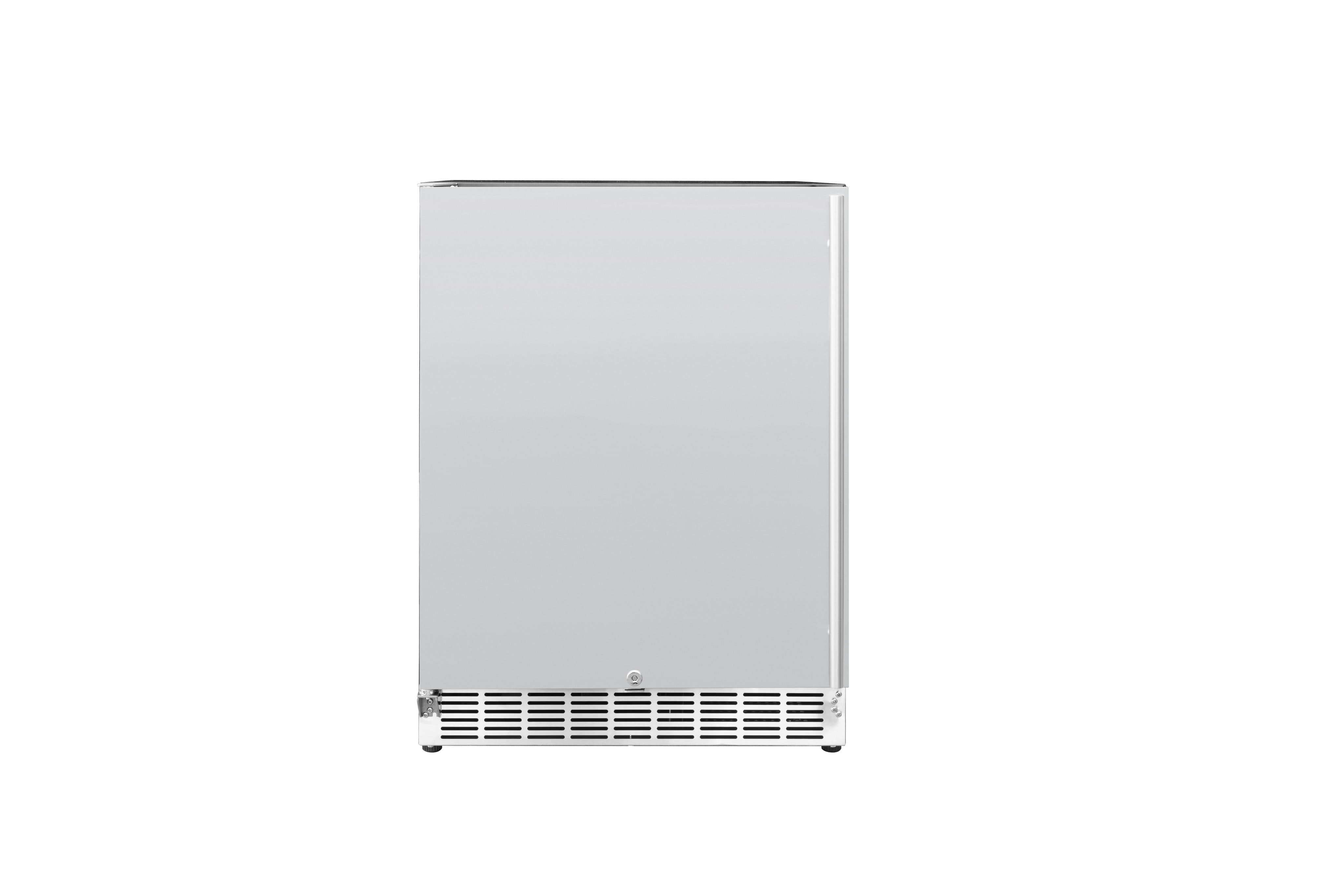American Made Grills Outdoor Refrigerators American Made Grills - 24" Outdoor Rated Refrigerator / Right Handle