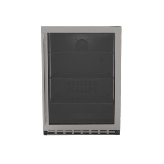 American Made Grills Outdoor Refrigerators American Made Grills - 24" Outdoor Rated Refrigerator w/ Glass Door