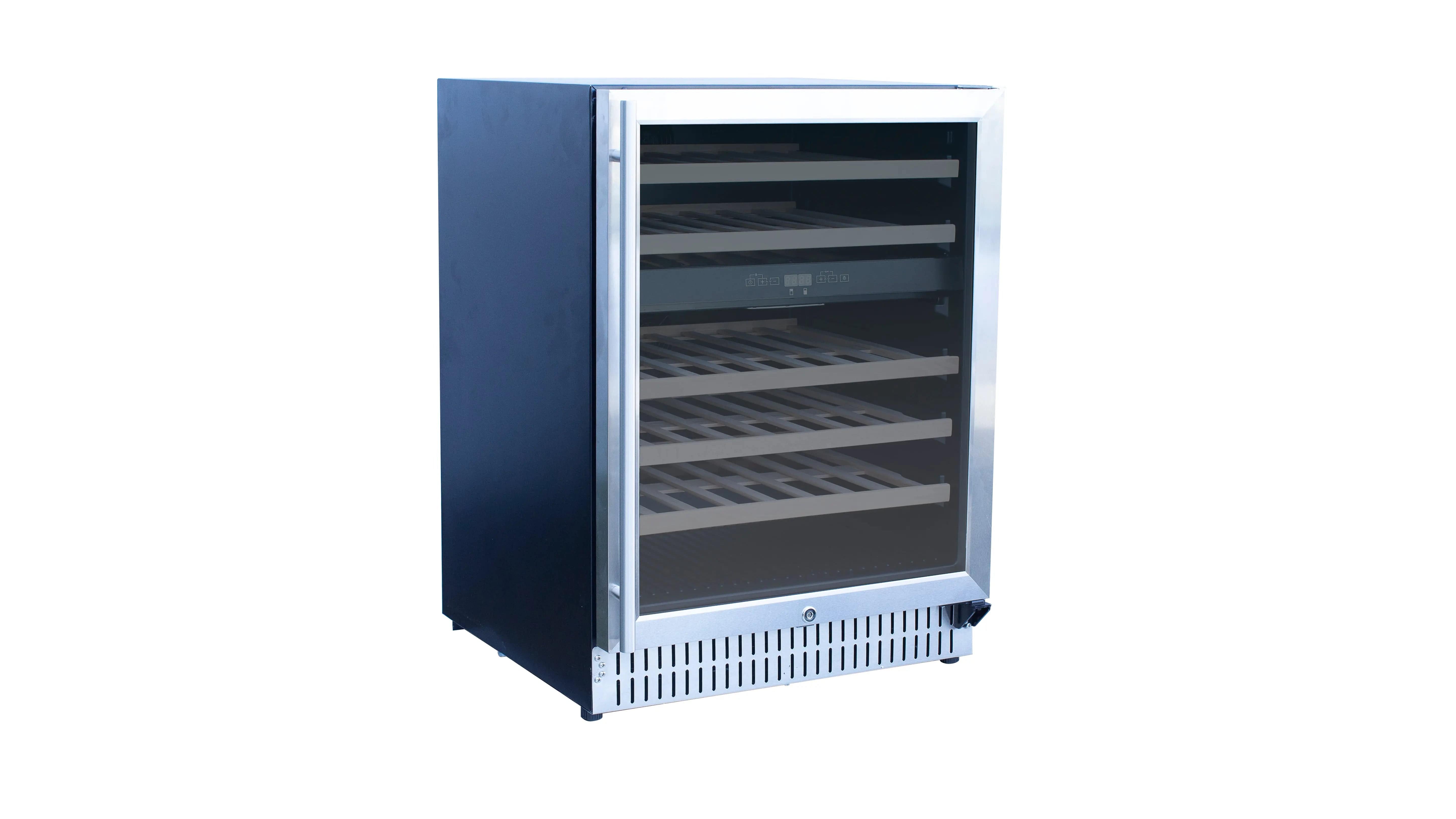 American Made Grills Outdoor Wine Cooler American Made Grills - 24" Outdoor Rated Dual Zone Outdoor Wine Cooler