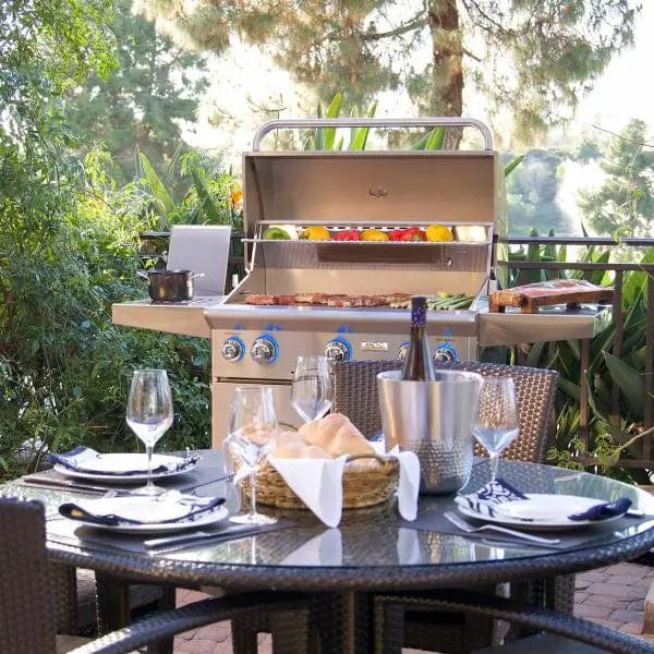 American Outdoor Grill Liquid Propane Grill American Outdoor Grill - 30” L Series Liquid Propane Gas Grill W/ Rotisserie & Single Side Burner