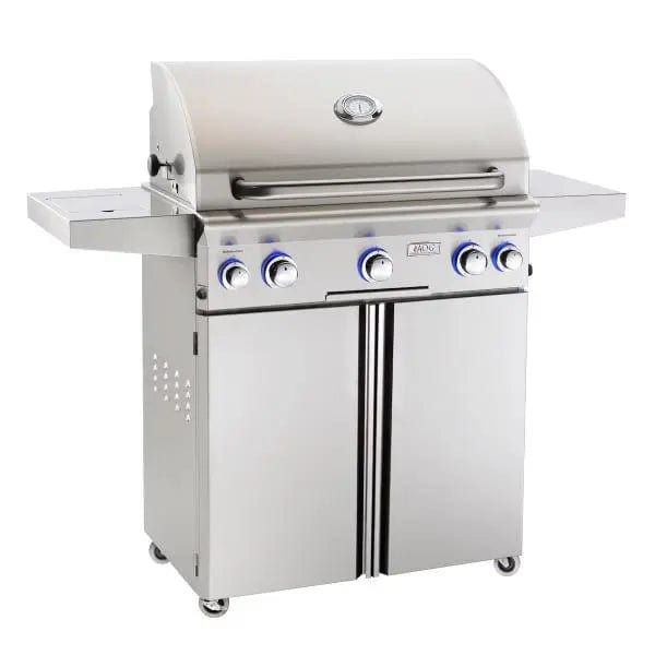 American Outdoor Grill Liquid Propane Grill American Outdoor Grill - 30” L Series Liquid Propane Gas Grill W/ Rotisserie & Single Side Burner