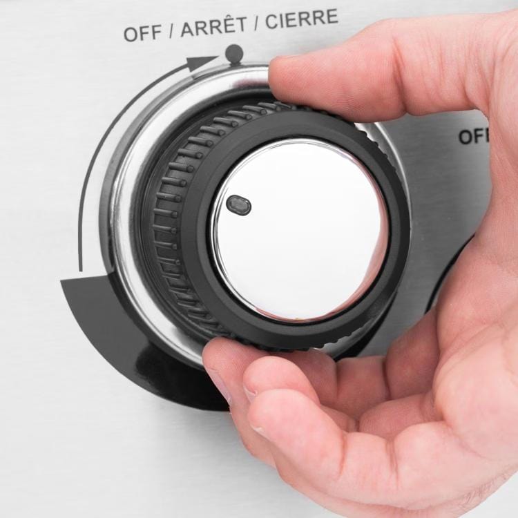 Broil King Liquid Propane Grill Broil King - Imperial S 690i 6-Burner Natural Gas Grill Center With Rotisserie & Side Burner - Stainless Steel