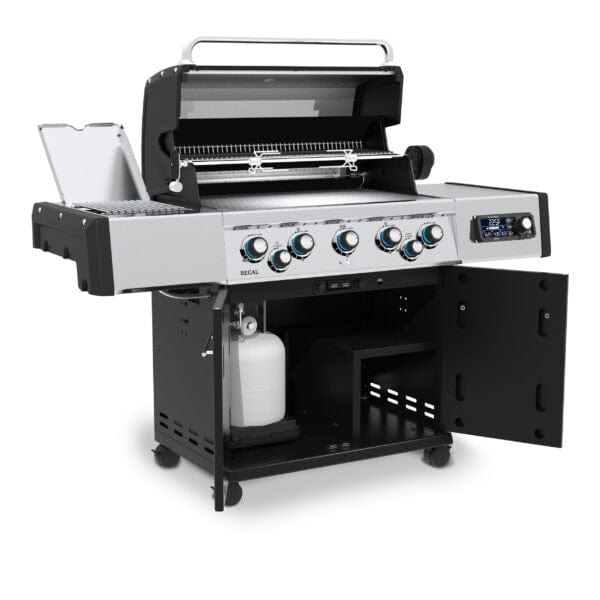 Broil King Liquid Propane Grill Broil King - Regal Q 590 Pro Infrared Freestanding Grill - Liquid Propane
