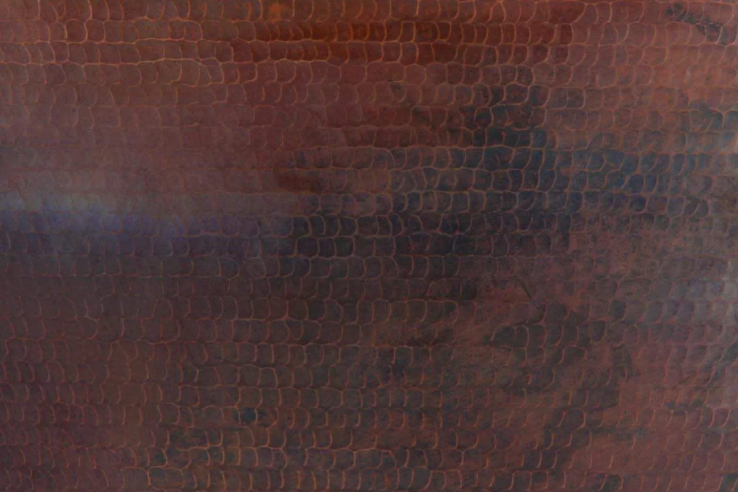 HPC Fire Inspired Fire Table HPC Fire Inspired - Mesa 32-Inch Round Hammered Copper Gas Fire Bowl