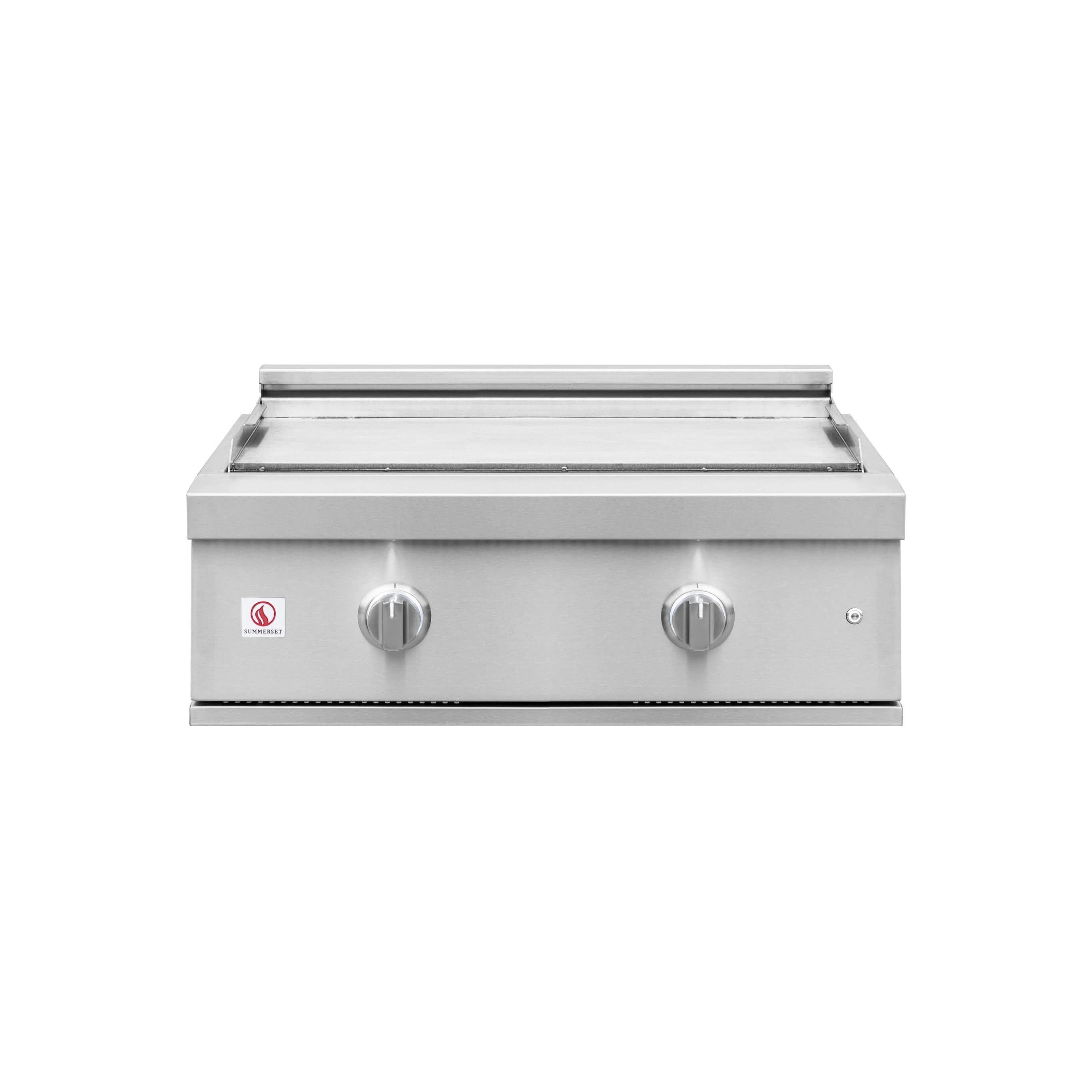 Summerset Grills Built-in Griddle Liquid Propane Summerset Grills - 30" Built-In Griddle Pro Series - Liquid Propane