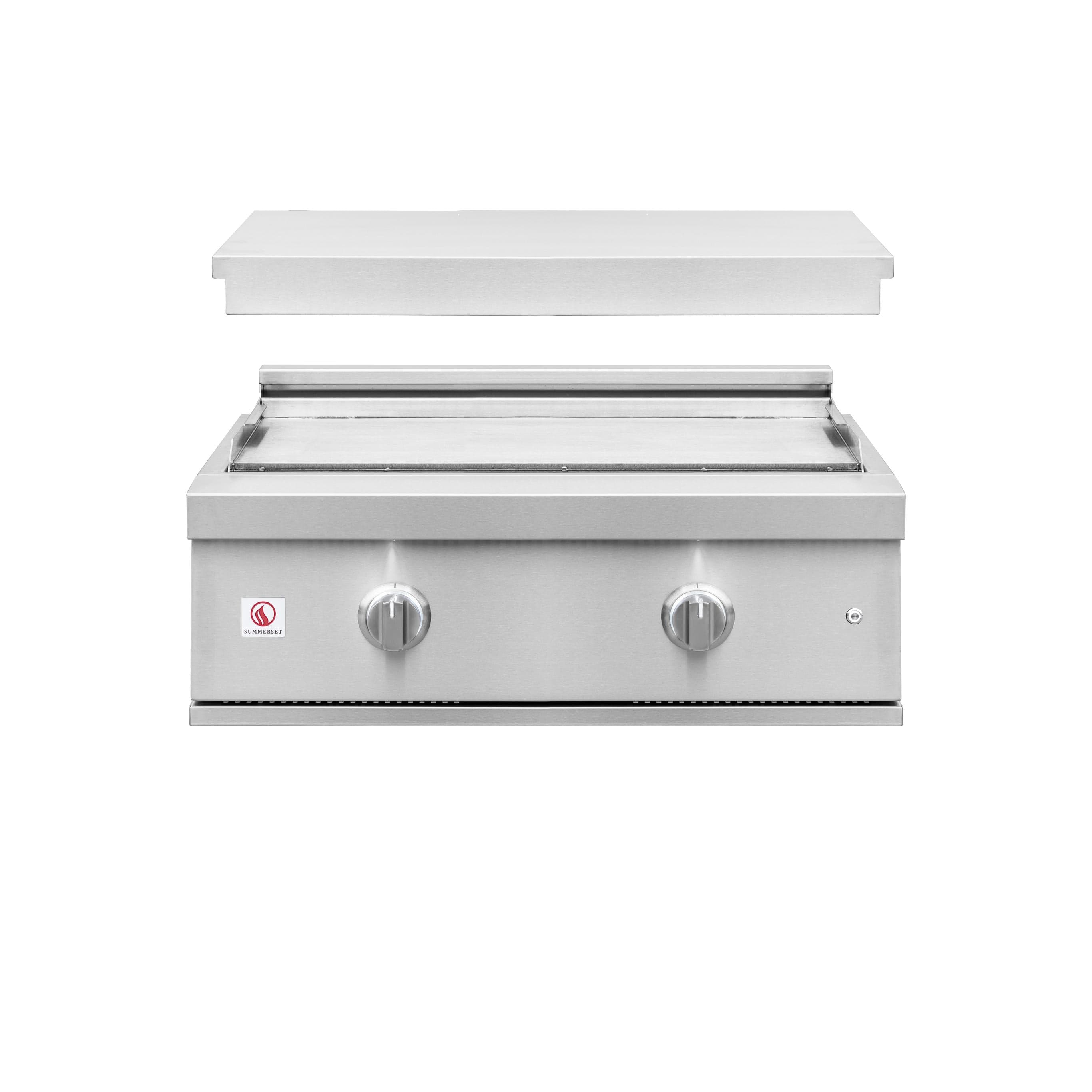 Summerset Grills Built-in Griddle Liquid Propane Summerset Grills - 30" Built-In Griddle Pro Series - Liquid Propane
