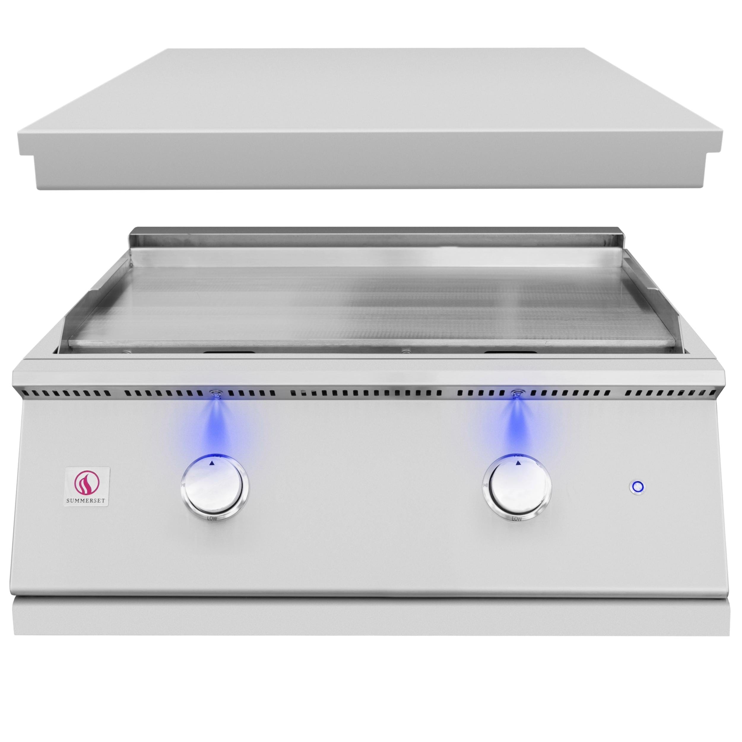 Summerset Grills Built-in Griddle Natural Gas Summerset Grills - 30" Built-In Griddle Series- Natural Gas