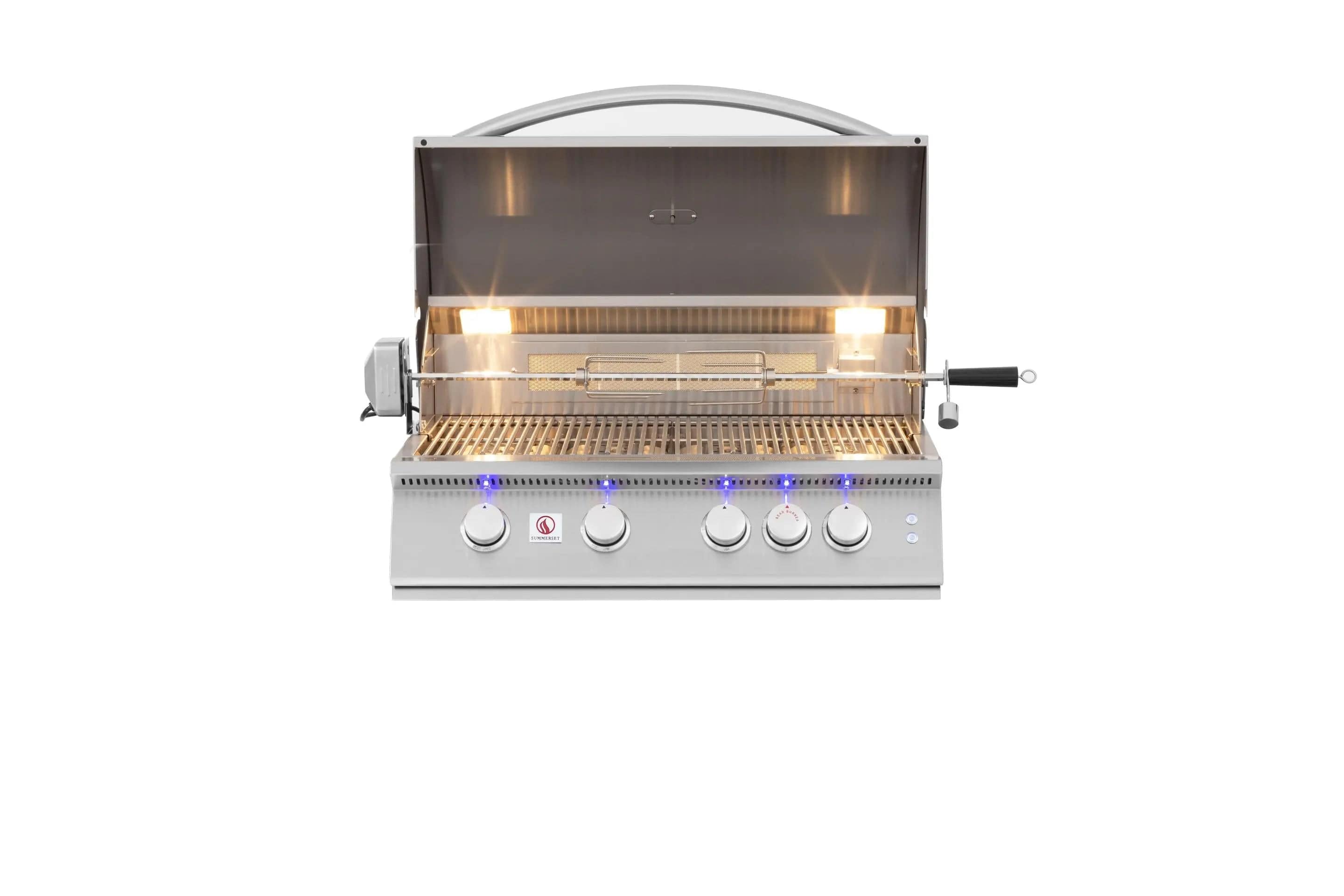 Summerset Grills Natural Gas Grill Summerset Grills - Sizzler PRO Series 32" Built-in Grill Natural Gas