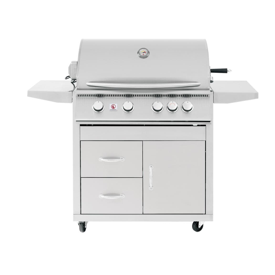 Summerset Grills Natural Gas Grill Summerset Grills - Sizzler PRO Series 32" Freestanding Grill Natural Gas