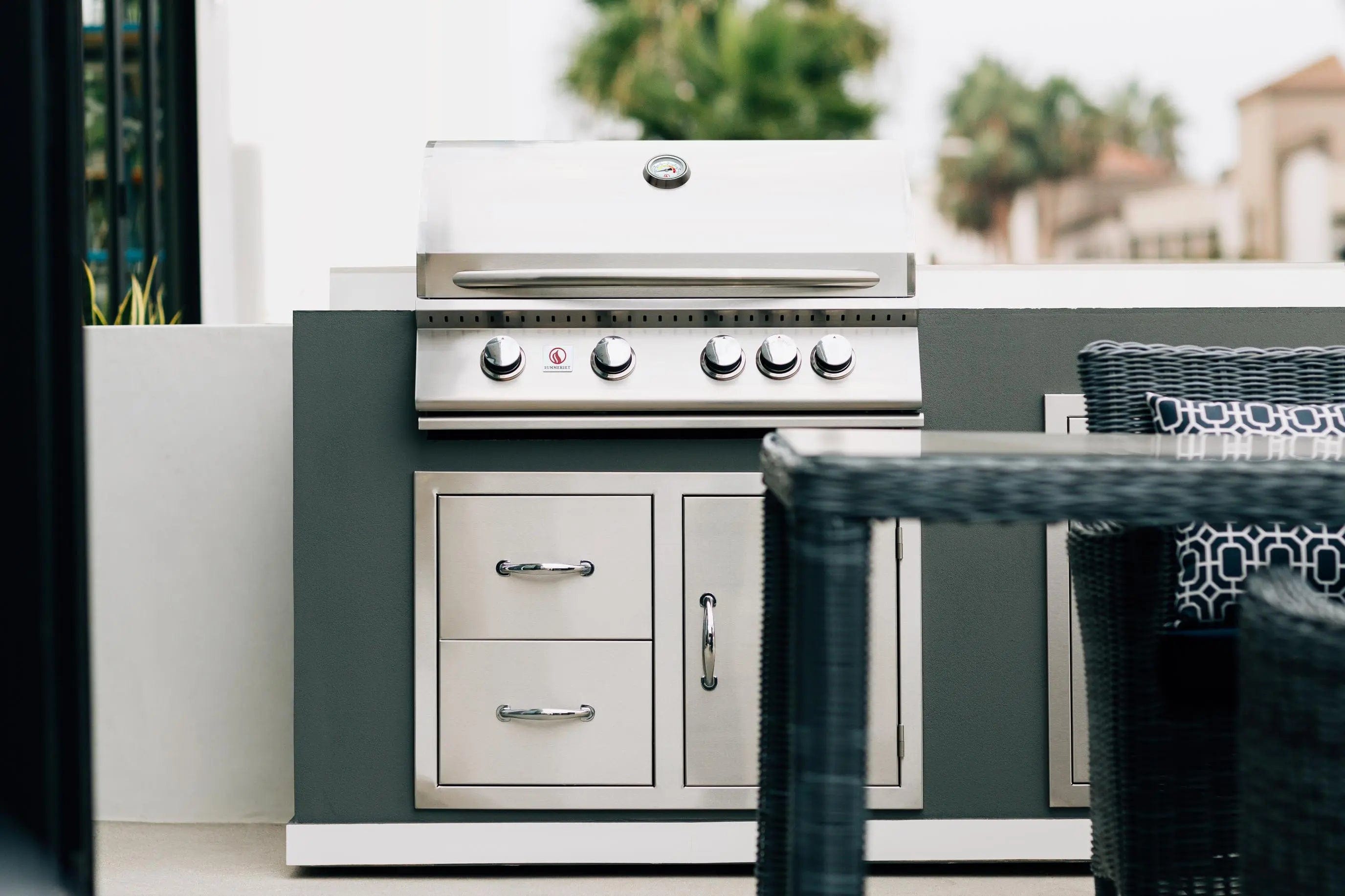 Summerset Grills Natural Gas Grill Summerset Grills - Sizzler Series 32" Built-in Grill - Natural Gas