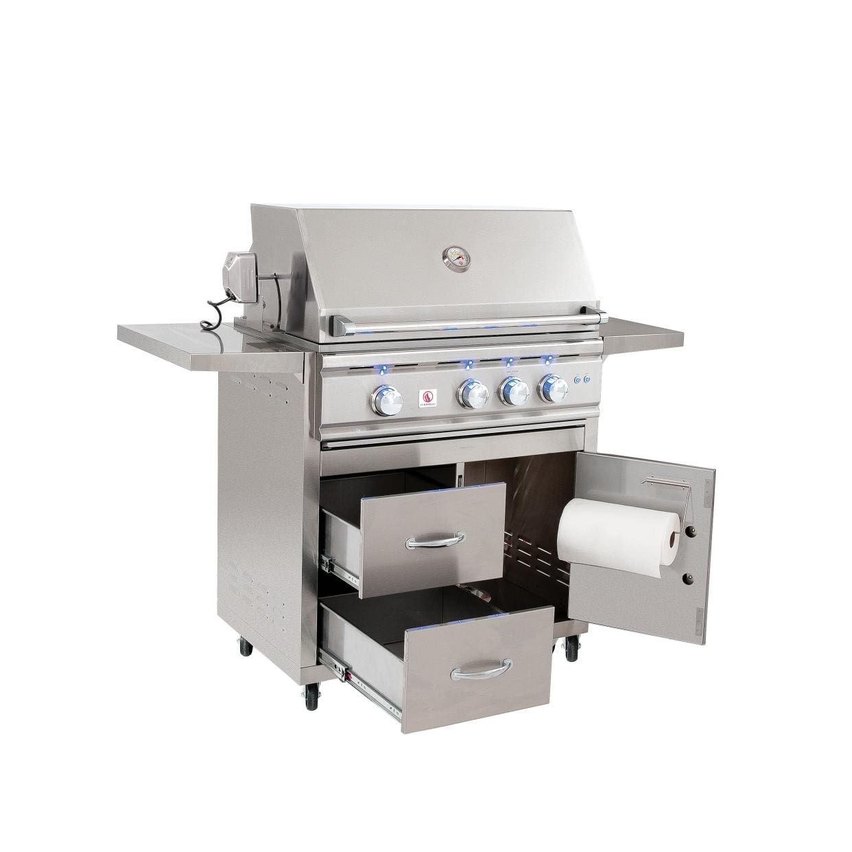 Summerset Grills Natural Gas Grill Summerset Grills - TRL Deluxe Series 32" Freestanding Grill Natural Gas