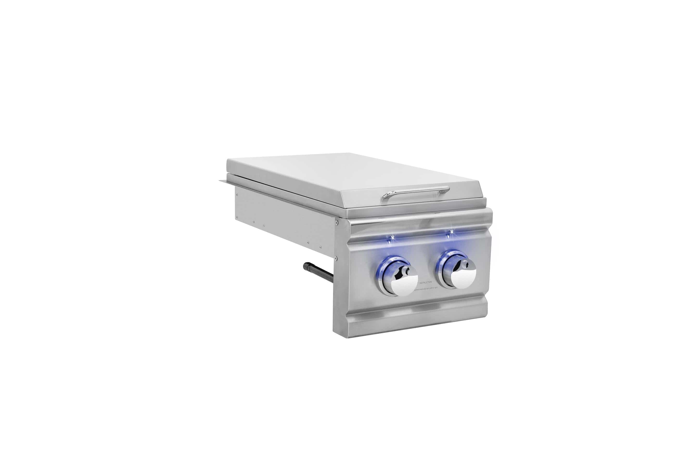 Summerset Grills Natural Gas Side Burner Summerset Grills TRL Double Side Burner Natural Gas