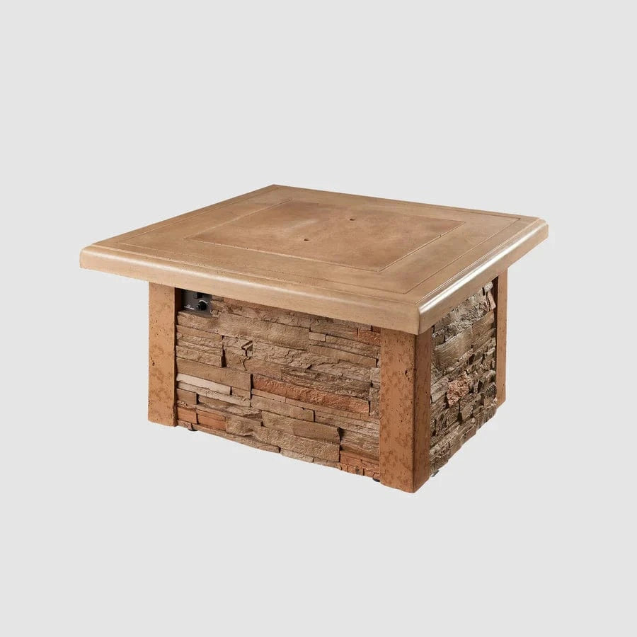 The Outdoor Greatroom Company Fire Pit Table Outdoor Greatroom - Sierra Square Gas Fire Pit Table - 43"