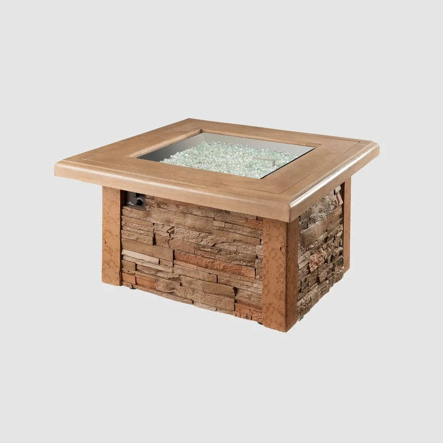The Outdoor Greatroom Company Fire Pit Table Outdoor Greatroom - Sierra Square Gas Fire Pit Table - 43"