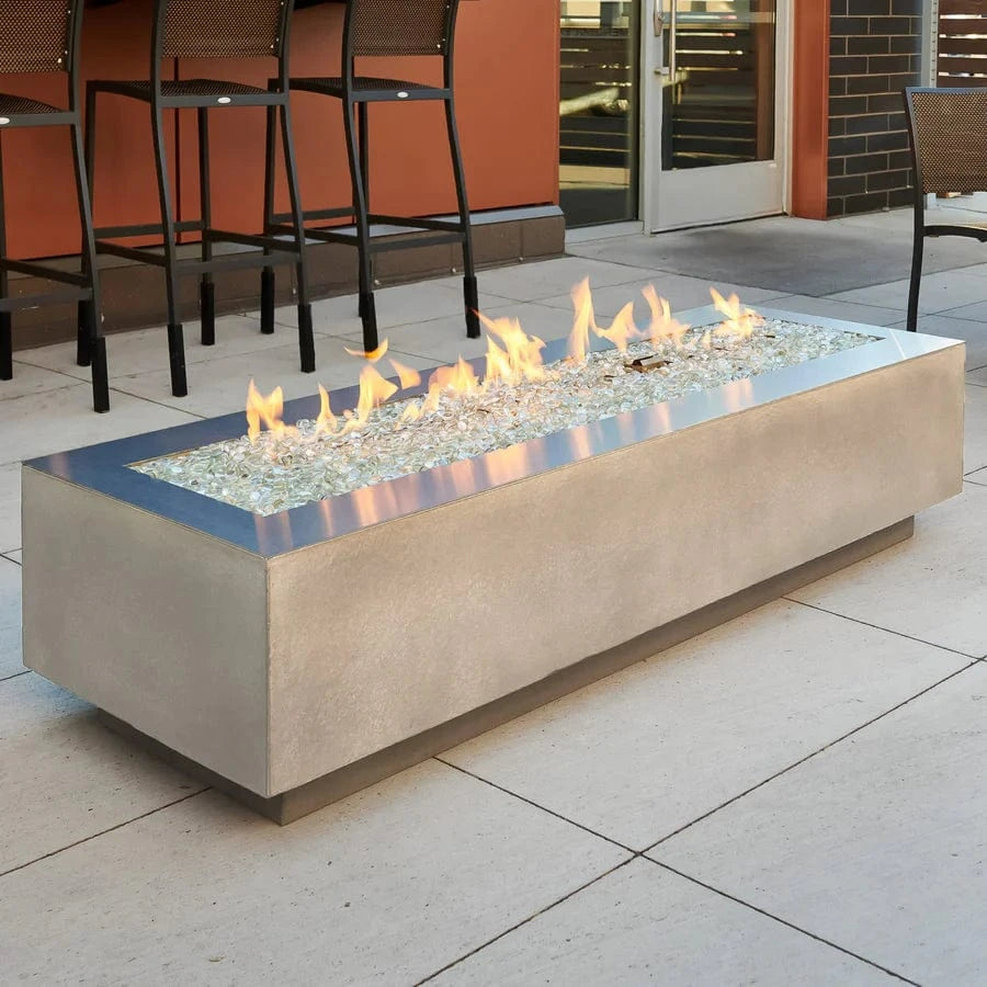The Outdoor Greatroom Company Fire Table Outdoor Greatroom - 72" Natural Grey Cove Gas Fire Pit Table
