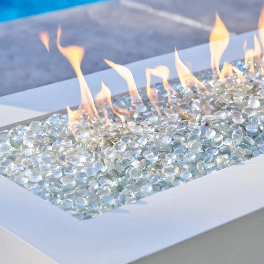 The Outdoor Greatroom Company Fire Table Outdoor Greatroom - 72" White Cove Gas Fire Pit Table