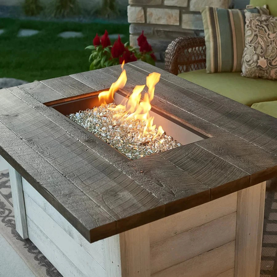 The Outdoor Greatroom Company Fire Table Outdoor Greatroom - Alcott Rectangular Gas Fire Pit Table - 48"