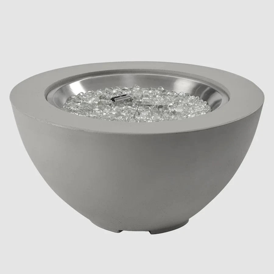 The Outdoor Greatroom Company Fire Table Outdoor Greatroom - Cove Natural Grey Round Gas Fire Pit Bowl - 29"