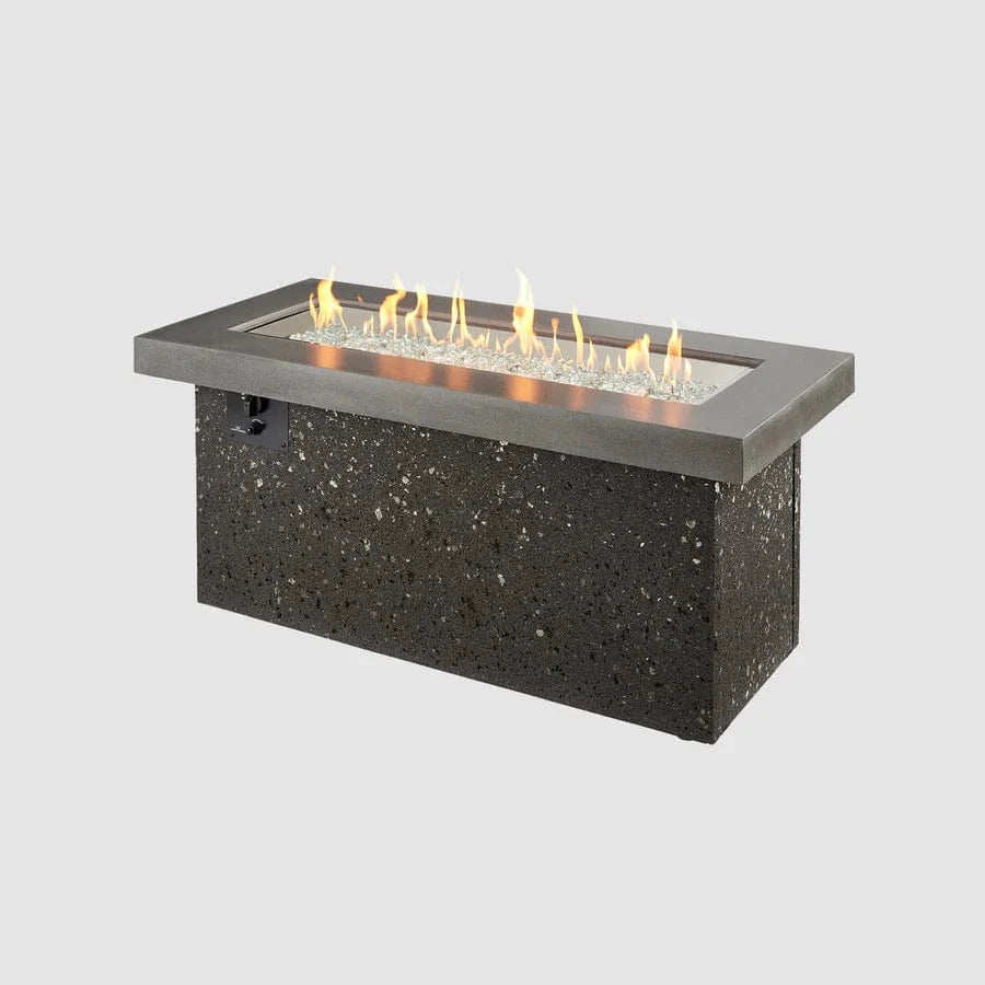 The Outdoor Greatroom Company Fire Table Outdoor Greatroom - Key Largo Linear Gas Fire Pit Table 54"