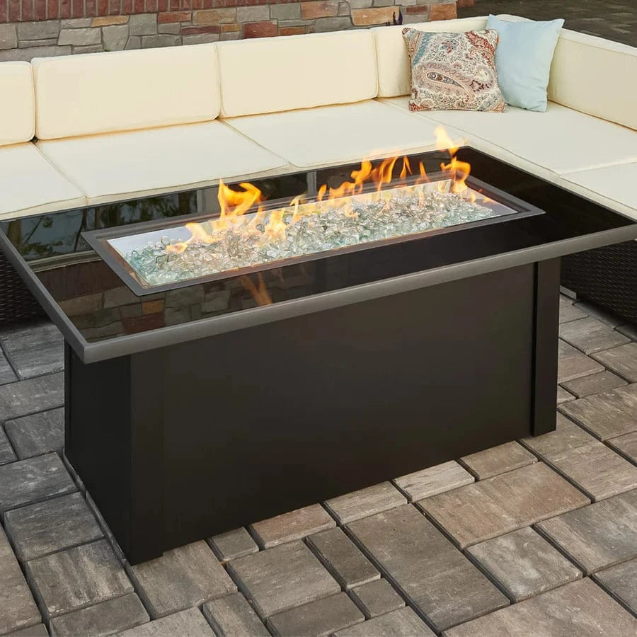 The Outdoor Greatroom Company Fire Table Outdoor Greatroom - Monte Carlo Linear Gas Fire Pit Table - 60"