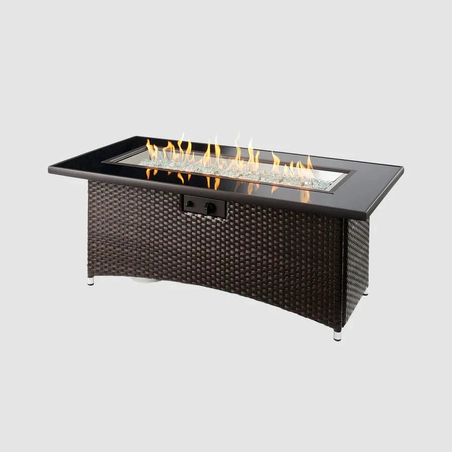 The Outdoor Greatroom Company Fire Table Outdoor Greatroom - Montego Linear Gas Fire Pit Table - 59"