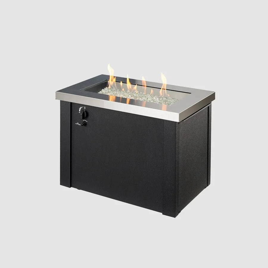 The Outdoor Greatroom Company Fire Table Outdoor Greatroom - Providence Rectangular Gas Fire Pit Table - 32"