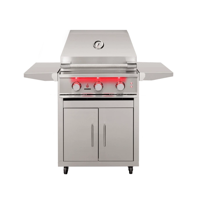 TrueFlame Liquid Propane Grill TrueFlame Grill - 25" 3 Burner Gas Freestanding Grill - Liquid Propane