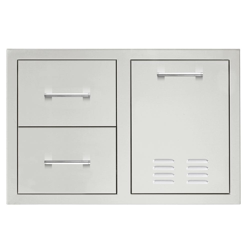 TrueFlame Outdoor Kitchen Cabinets & Storage TrueFlame - Outdoor Kitchen - 33" 2-Drawers + LP Tank Holder