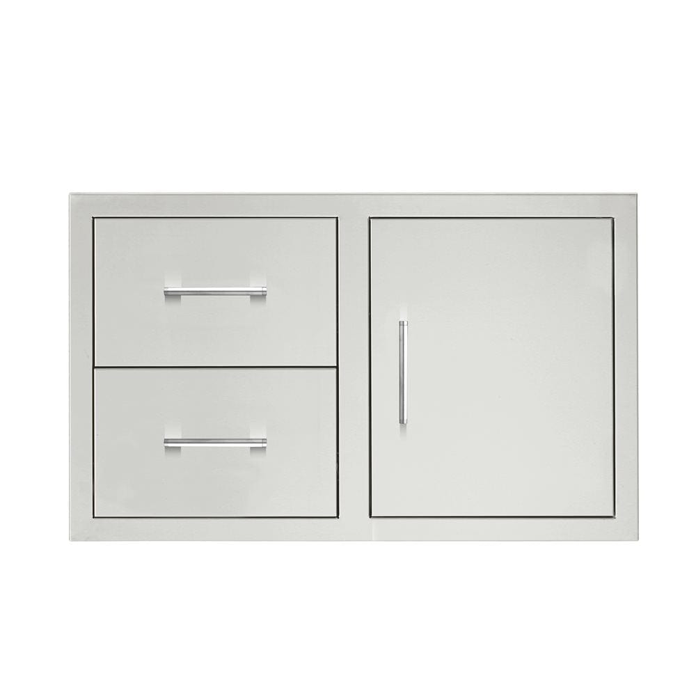 TrueFlame Outdoor Kitchen Cabinets & Storage TrueFlame - Outdoor Kitchen - 36" 2-Drawer & Access Door Combo