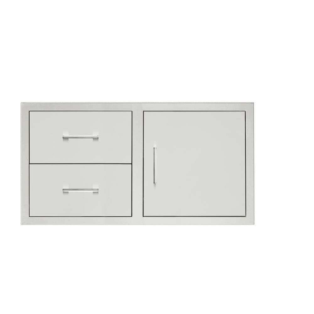 TrueFlame Outdoor Kitchen Cabinets & Storage TrueFlame - Outdoor Kitchen 42" 2-Drawer & Access Door Combo