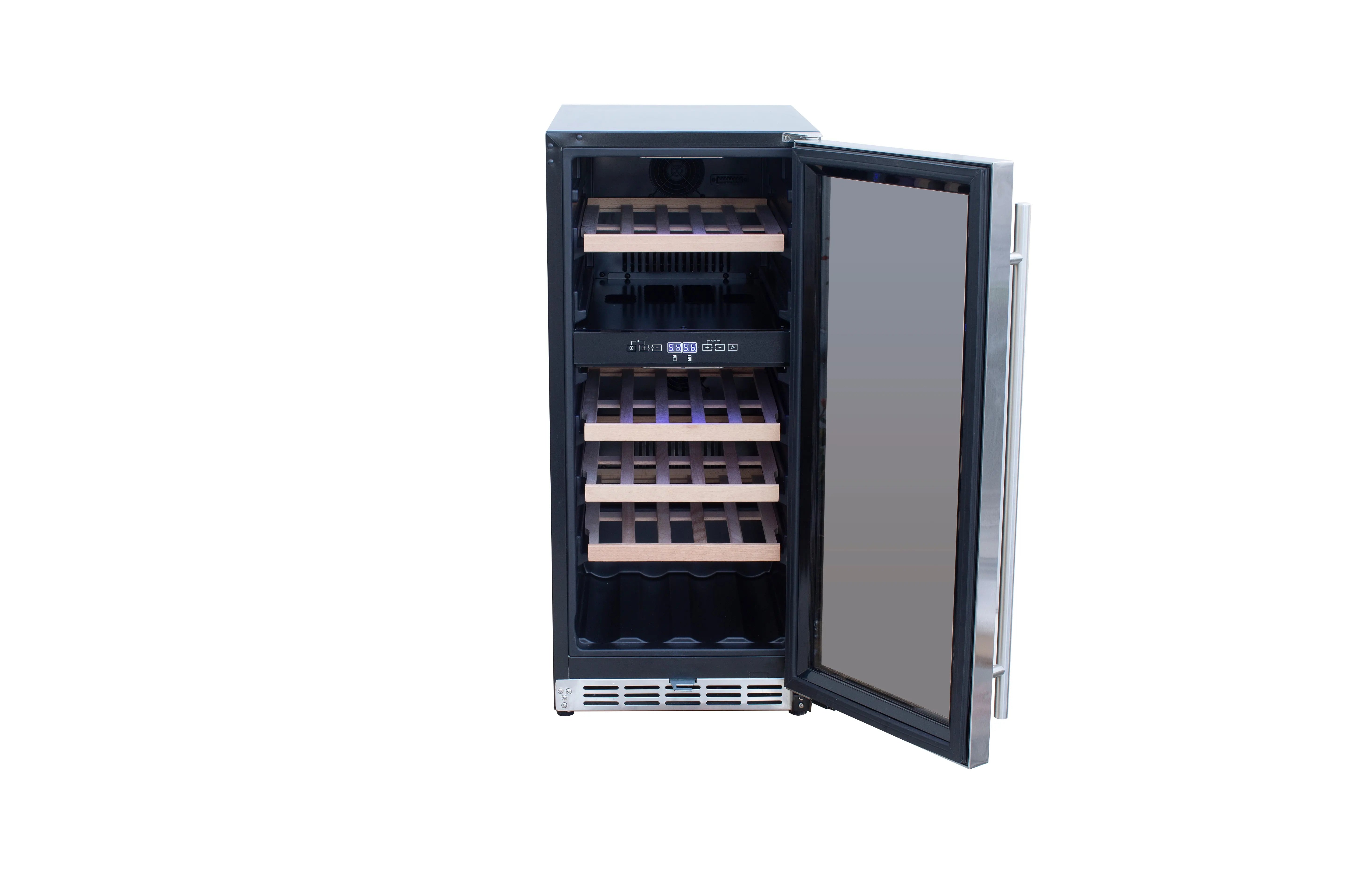 American Made Grills - 15" Outdoor Rated Dual Zone Wine Cooler