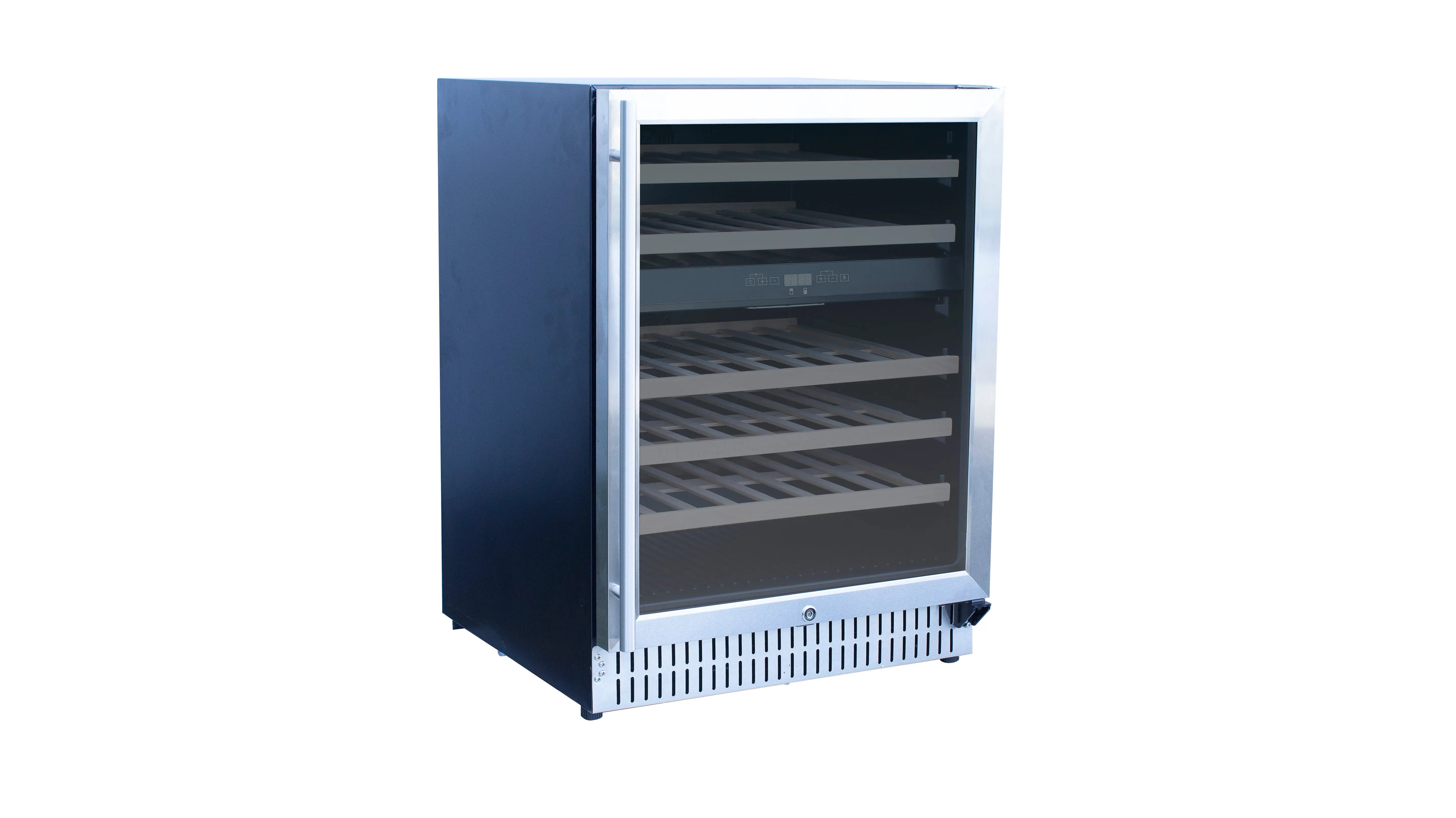 American Made Grills - 24" Outdoor Rated Dual Zone Wine Cooler - Outdoor Grill - Shop Outdoor Kitchen