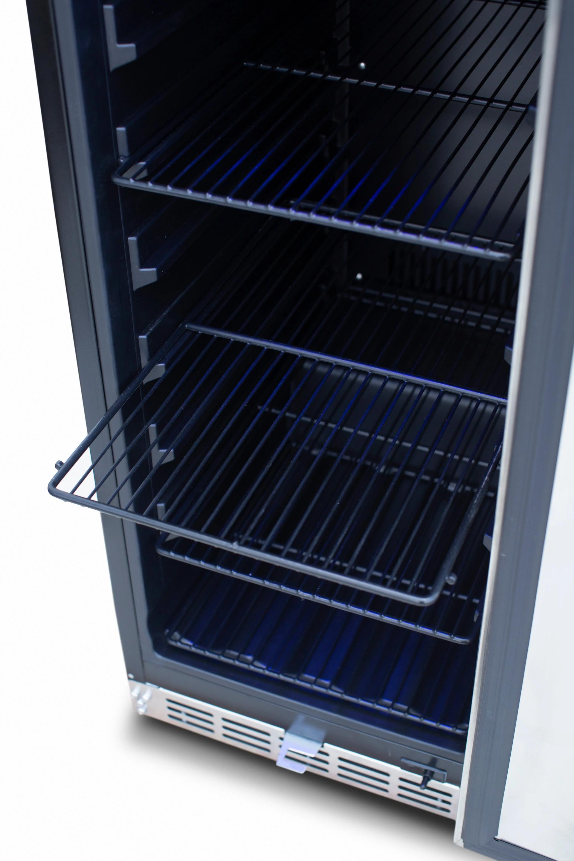 American Made Grills Outdoor Refrigerators American Made Grills - 15" Outdoor Fridge w/Glass Door