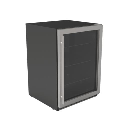 American Made Grills Outdoor Refrigerators American Made Grills - 24" Outdoor Rated Refrigerator w/ Glass Door