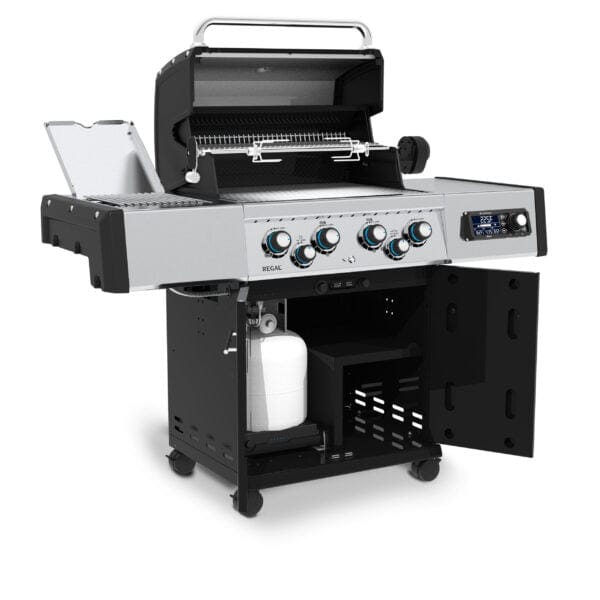 Broil King Liquid Propane Grill Broil King - Regal Q 490 Pro Infrared Freestanding Grill - Liquid Propane