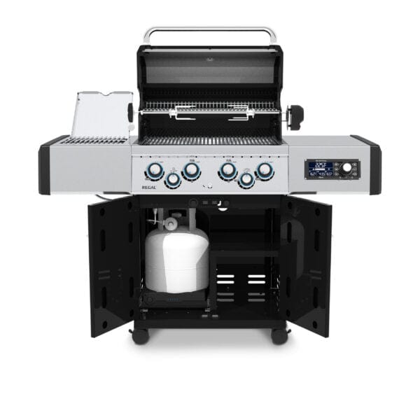 Broil King Liquid Propane Grill Broil King - Regal Q 490 Pro Infrared Freestanding Grill - Liquid Propane