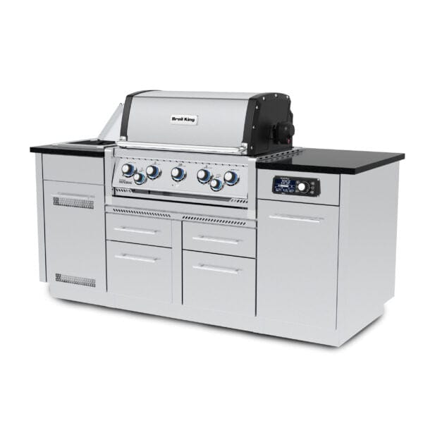Broil King Natural Gas Island Broil King - Imperial QS 590i - Natural Gas