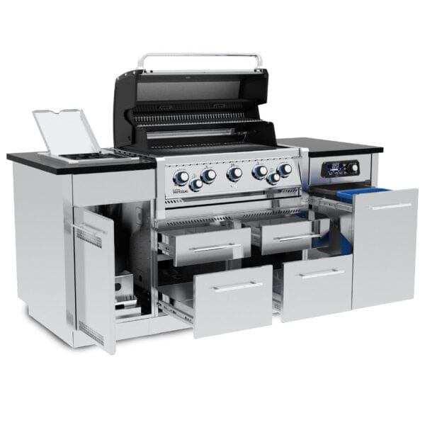 Broil King Natural Gas Island Broil King - Imperial QS 590i - Natural Gas