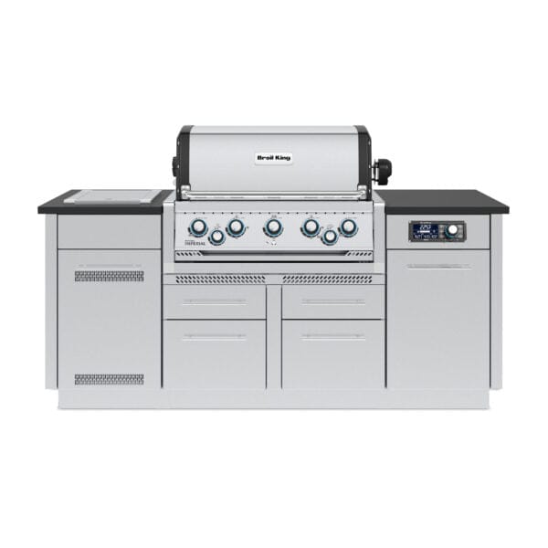 Broil King Natural Gas Island Broil King - Imperial QS 590i - Natural Gas