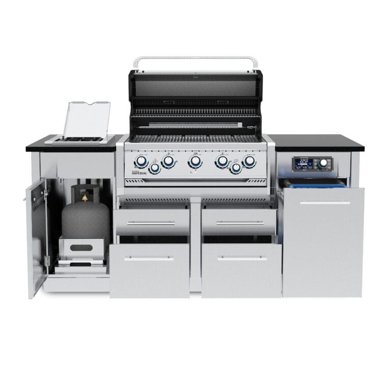 Broil King Natural Gas Island Broil King - Imperial QS 590i - Natural Gas