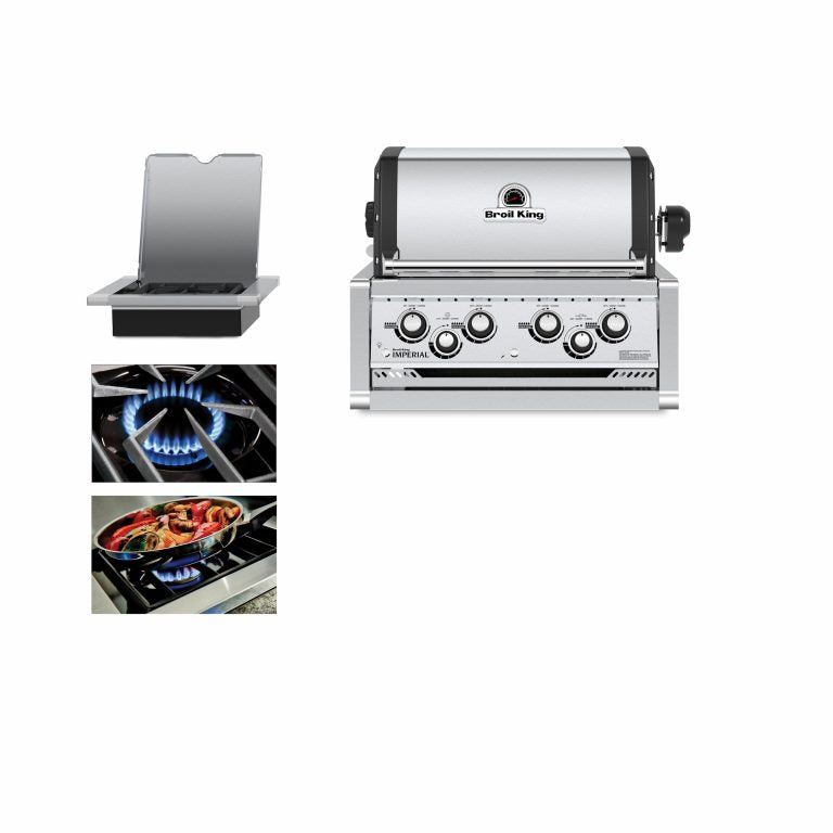 Broil King - Imperial S 490 Built-In, 32" Grill - Natural Gas Broil King